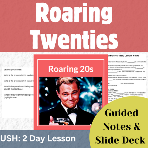 Roaring Twenties Lesson