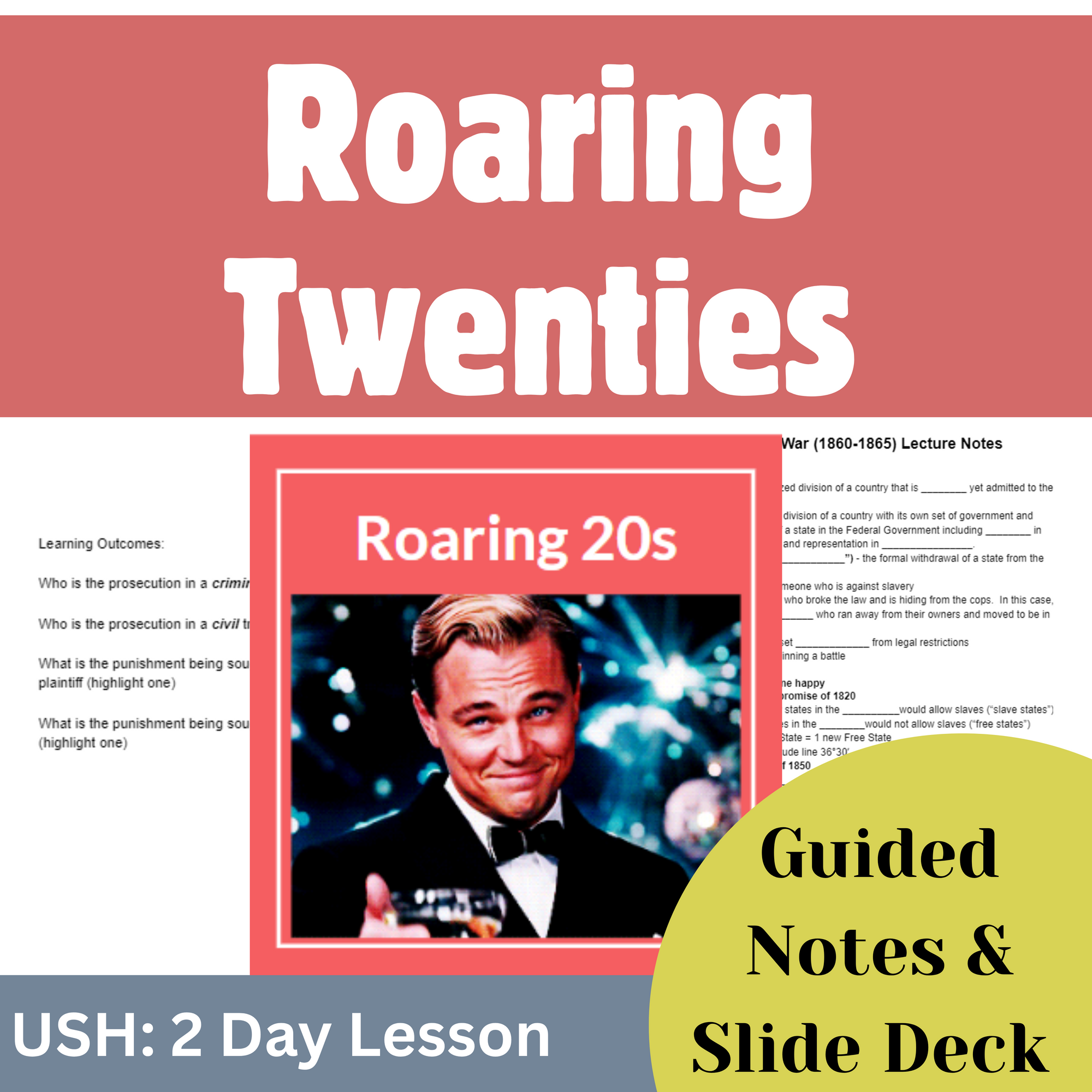 Roaring Twenties Lesson